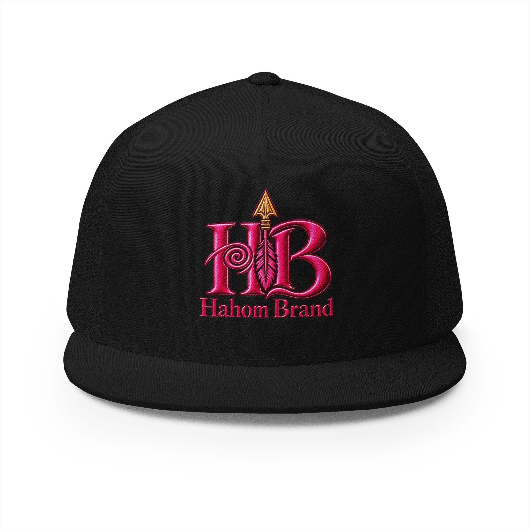 HB Arrow Logo 5 Panel Trucker Cap |DTF Mesh Snapback