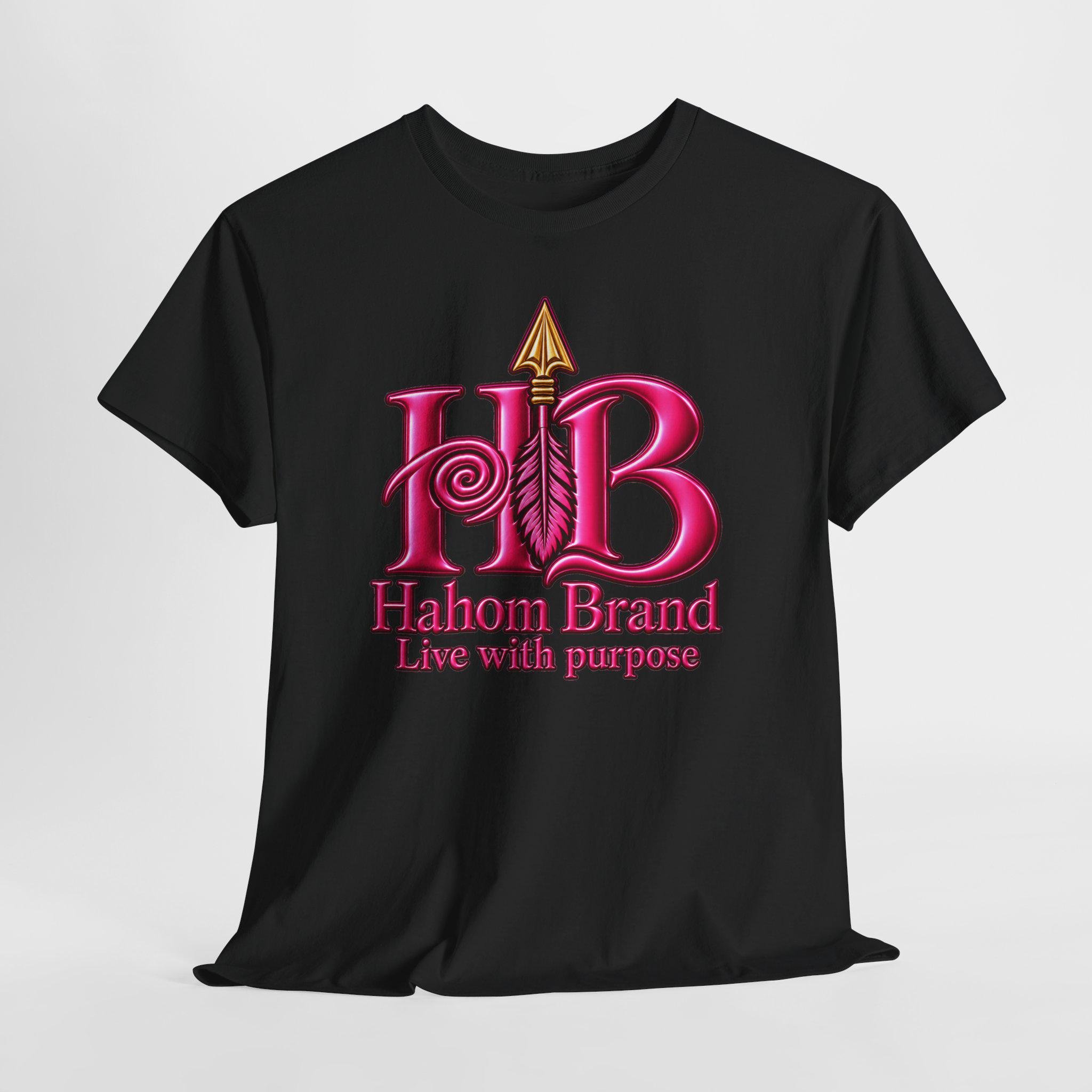 Habom Brand logo tee | HB arrow emblem, Live with purpose, view 10