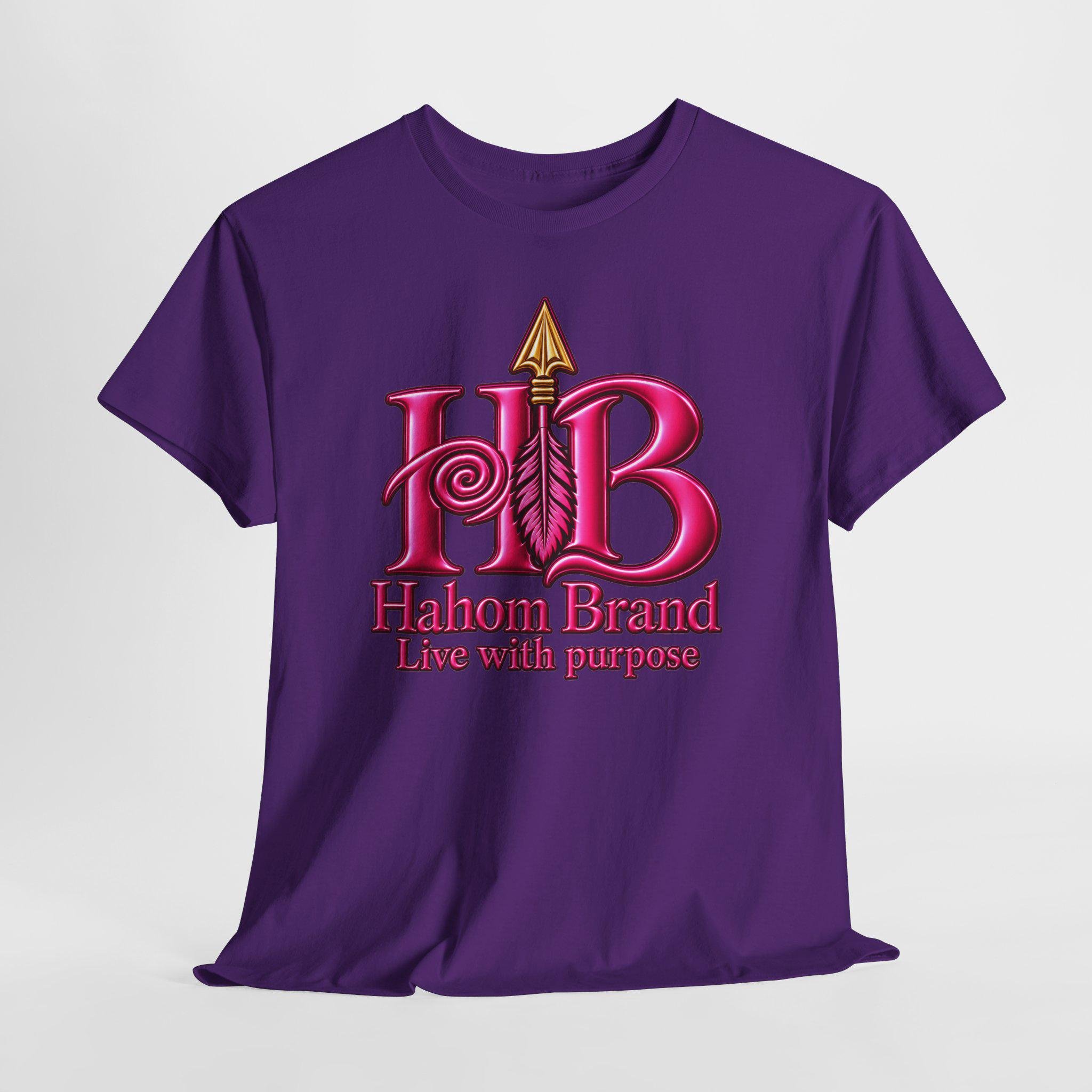 Habom Brand logo tee | HB arrow emblem, Live with purpose, view 13