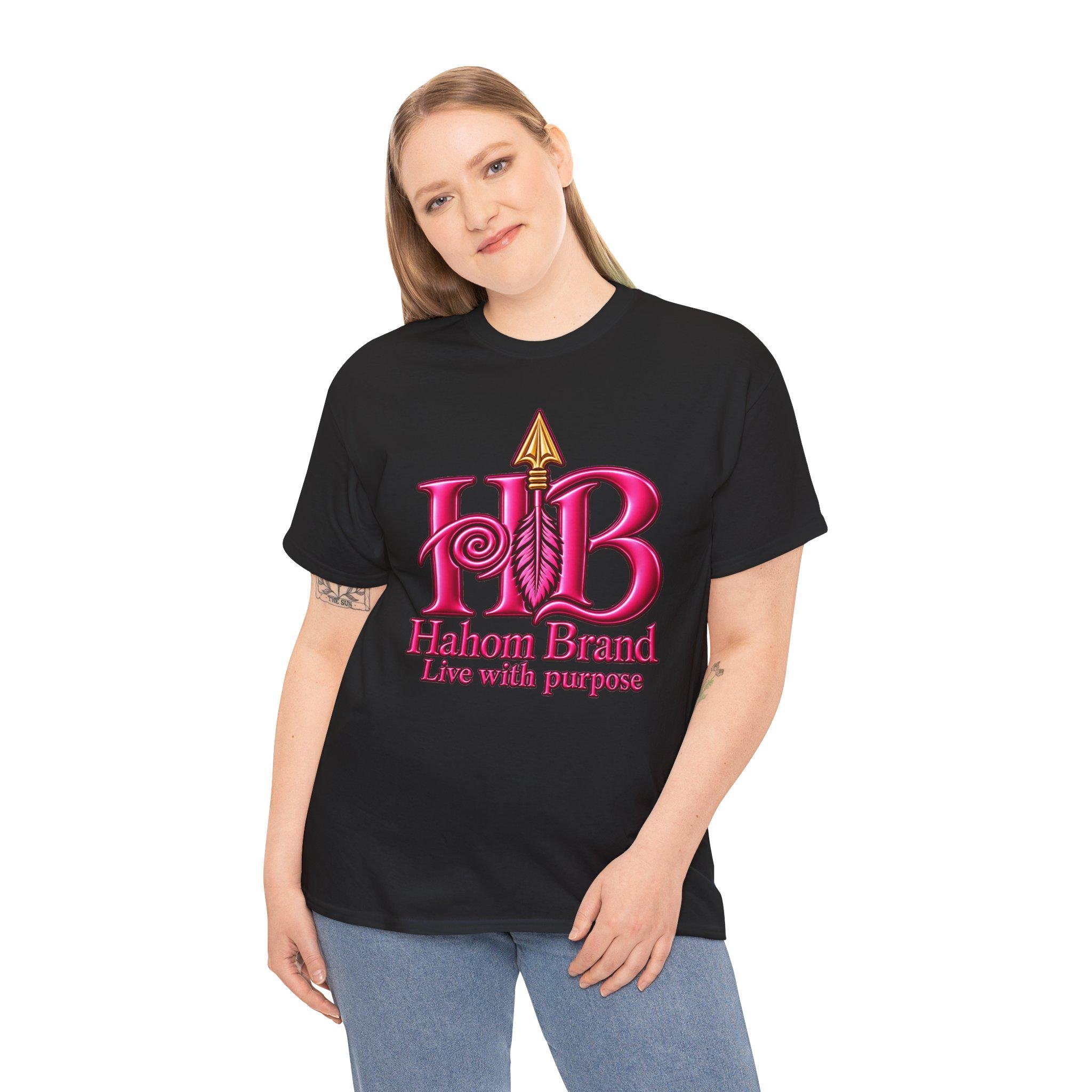 Habom Brand logo tee | HB arrow emblem, Live with purpose, view 15