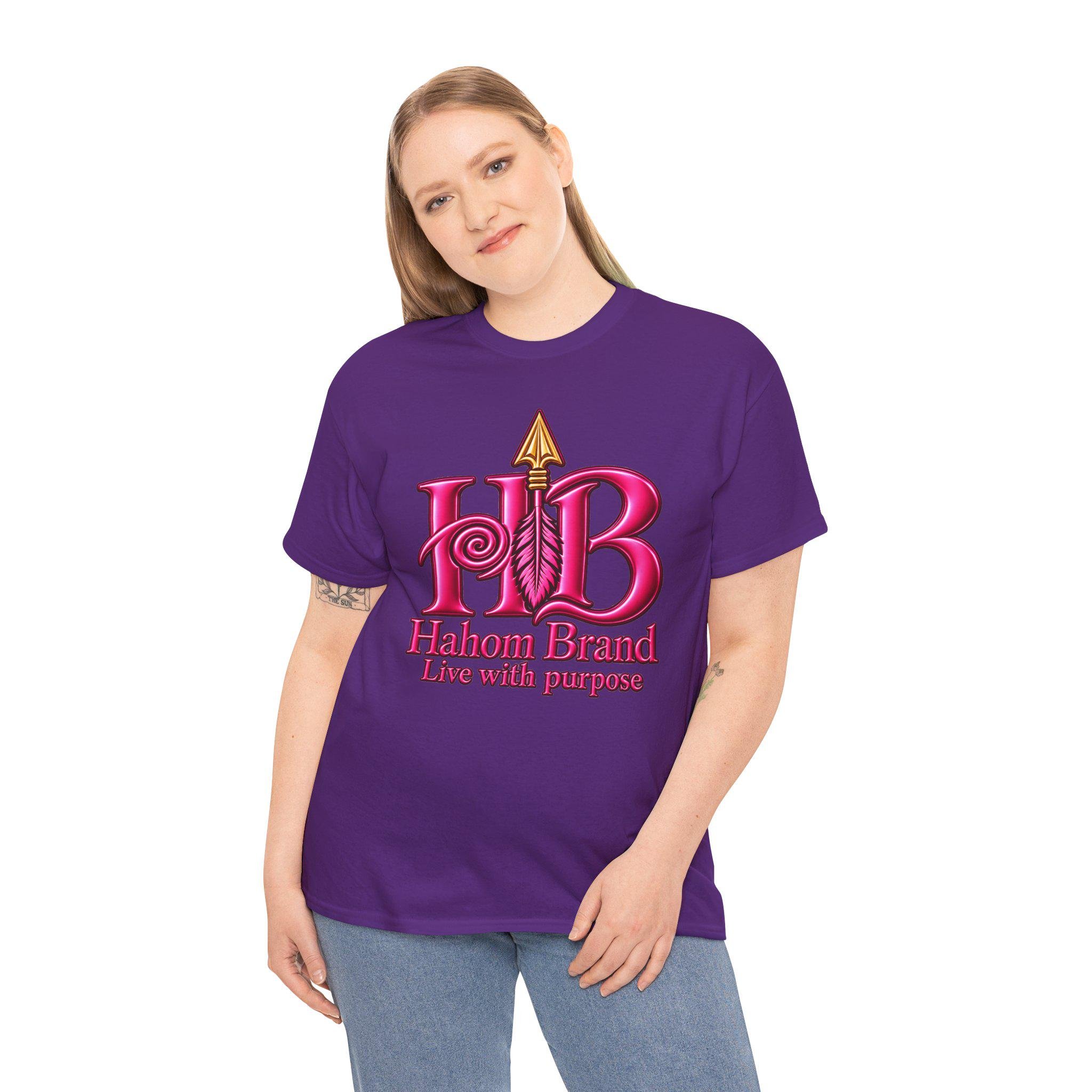 Habom Brand logo tee | HB arrow emblem, Live with purpose, view 16