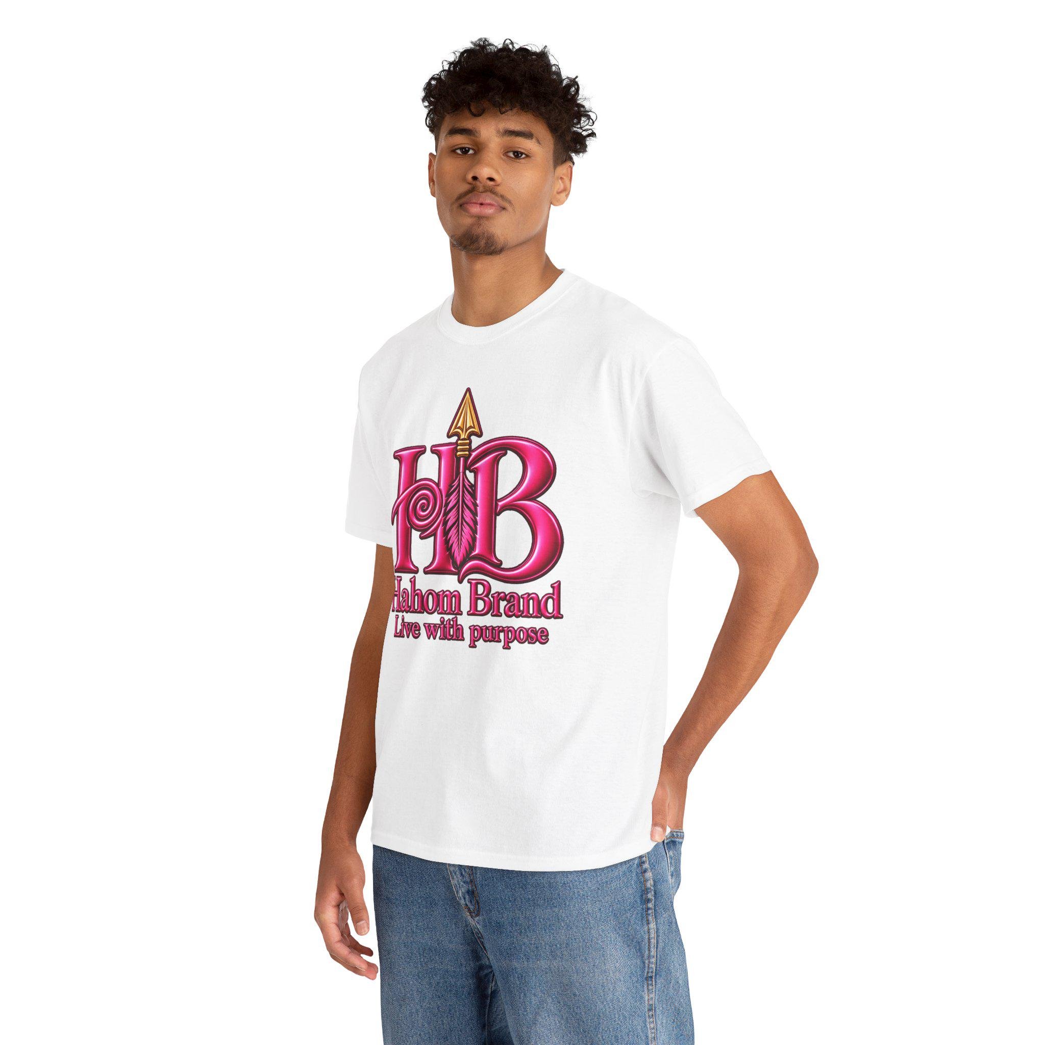 Habom Brand logo tee | HB arrow emblem, Live with purpose, view 18