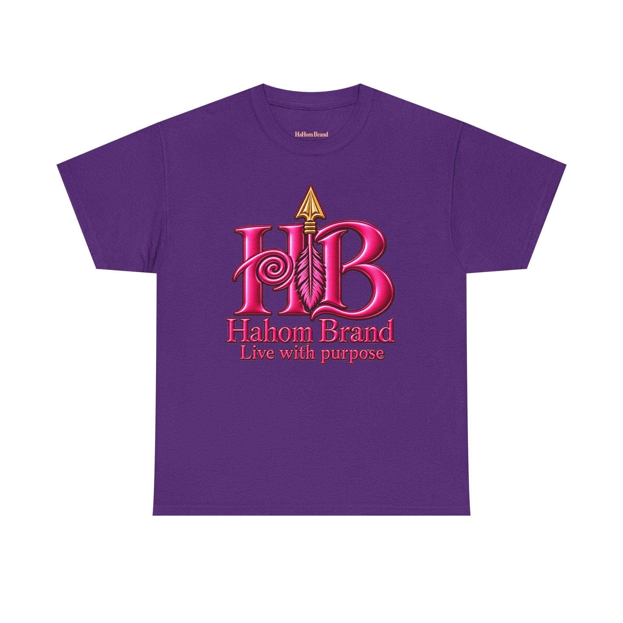 Habom Brand logo tee | HB arrow emblem, Live with purpose, view 8