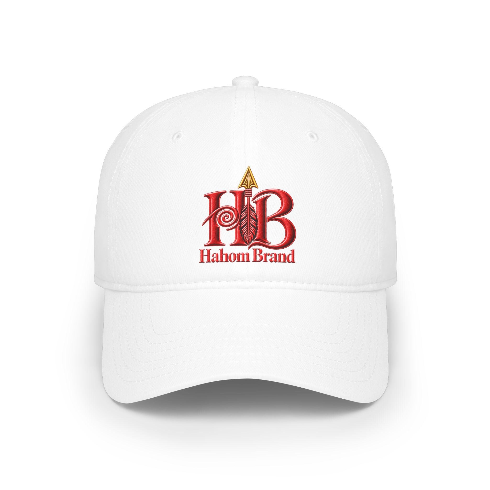 HB Monogram logo Low Profile Baseball Cap | DTF Hahom Brand, view 2