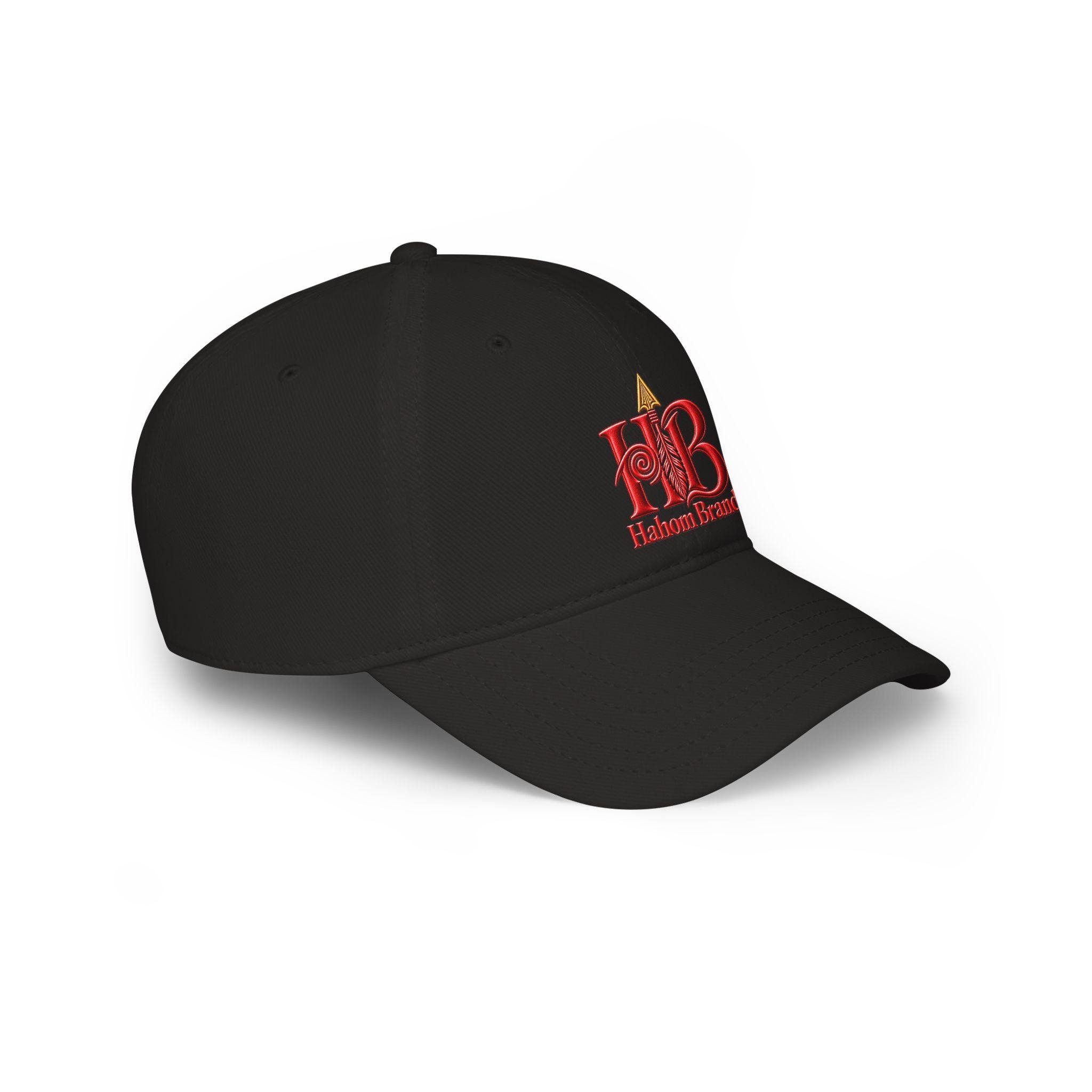 HB Monogram logo Low Profile Baseball Cap | DTF Hahom Brand, view 5