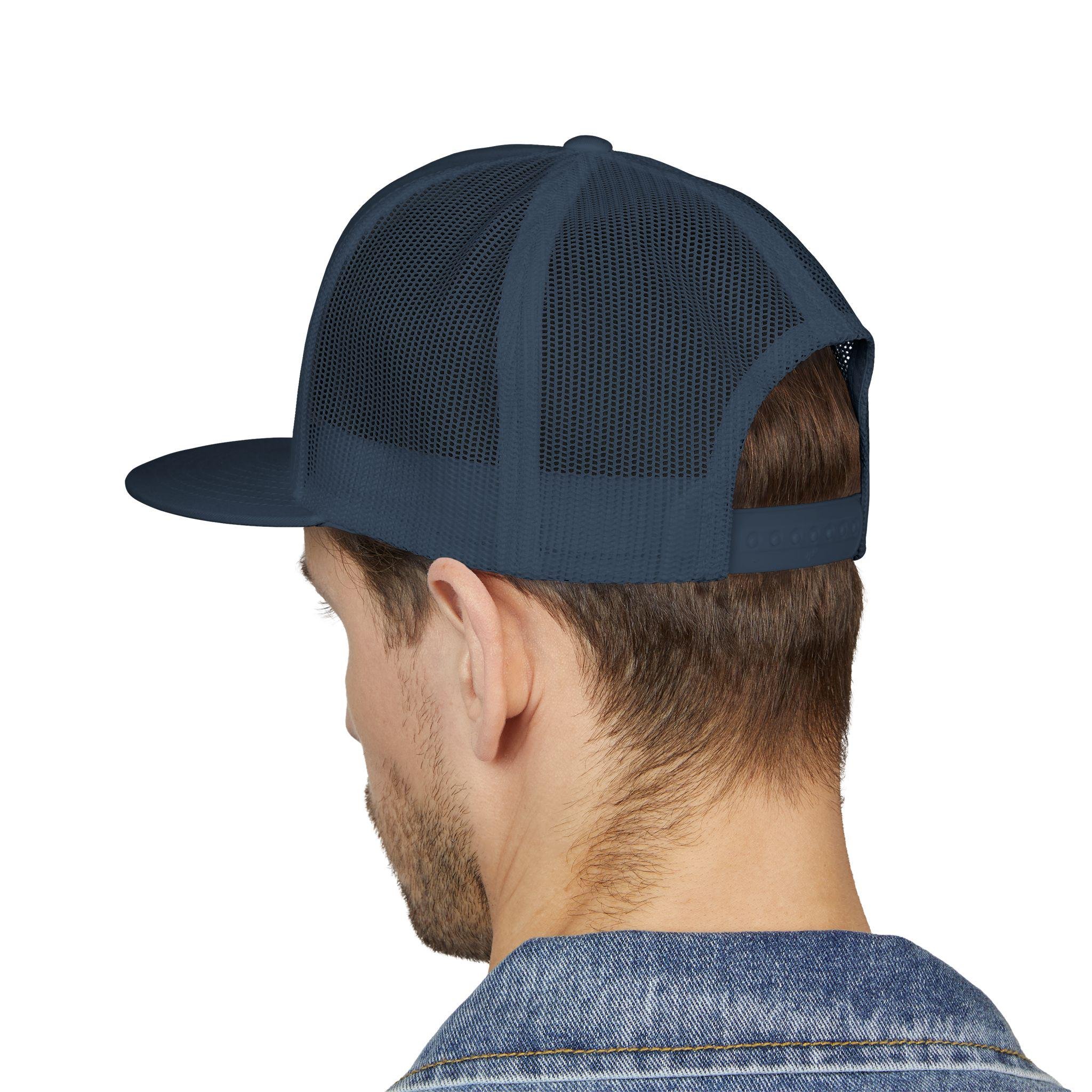 HB Logo Arrow 5 Panel Trucker Cap | Hahom Brand, view 11