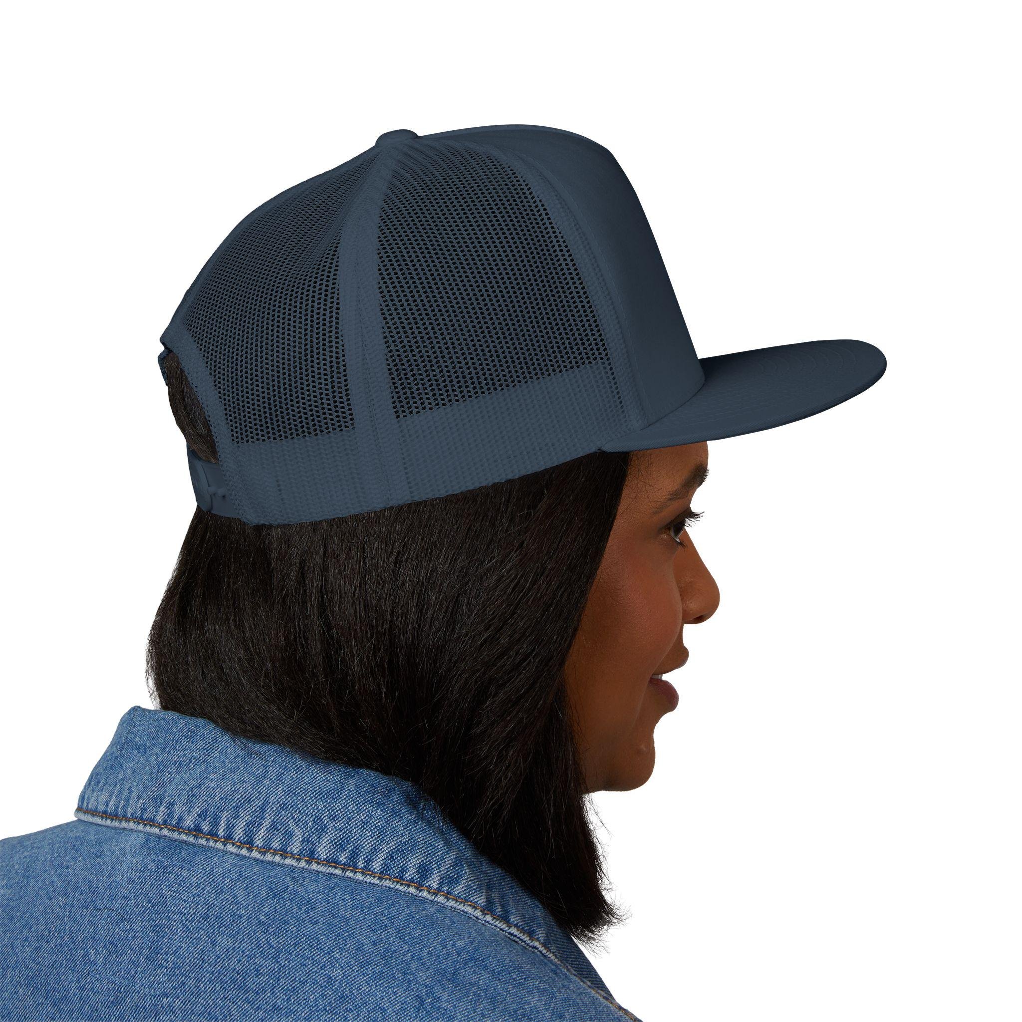 HB Logo Arrow 5 Panel Trucker Cap | Hahom Brand, view 13