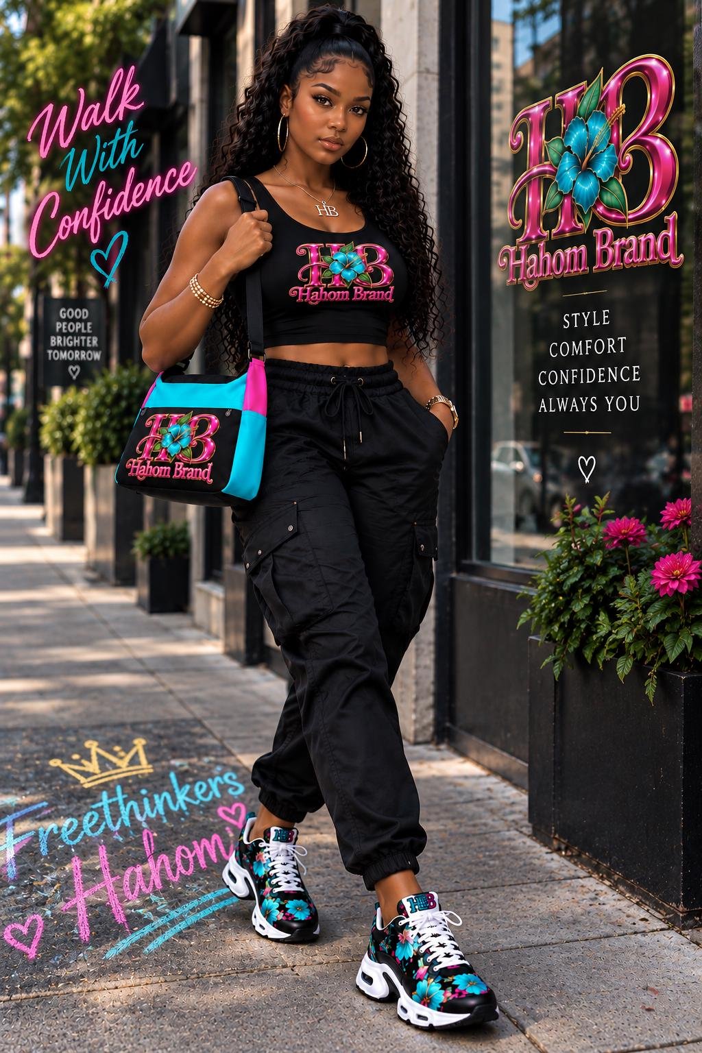 Hahom Brand Messenger Bag