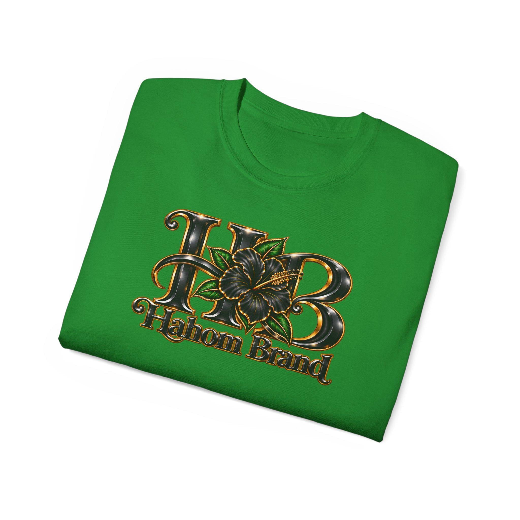 HB Floral Logo Tee | Hahom Brand Graphic Shirt, view 10