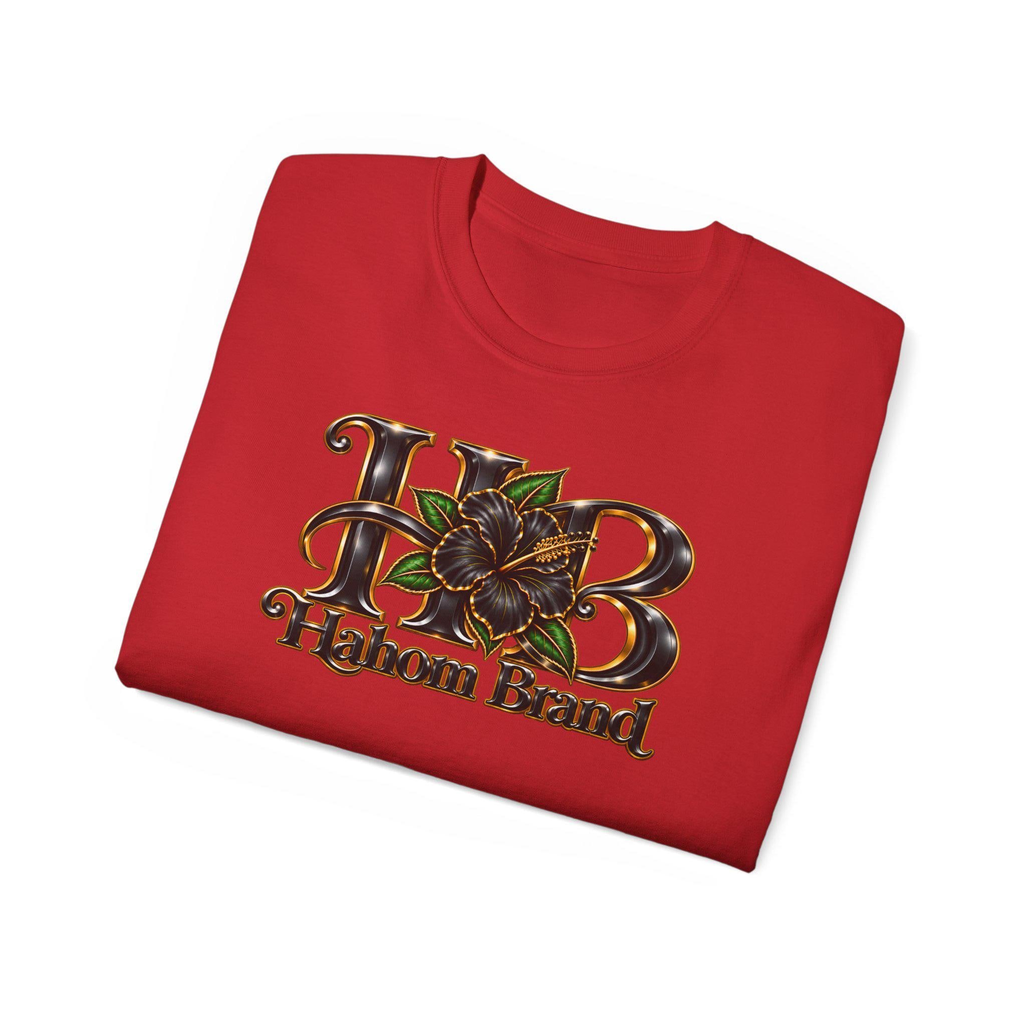 HB Floral Logo Tee | Hahom Brand Graphic Shirt, view 11