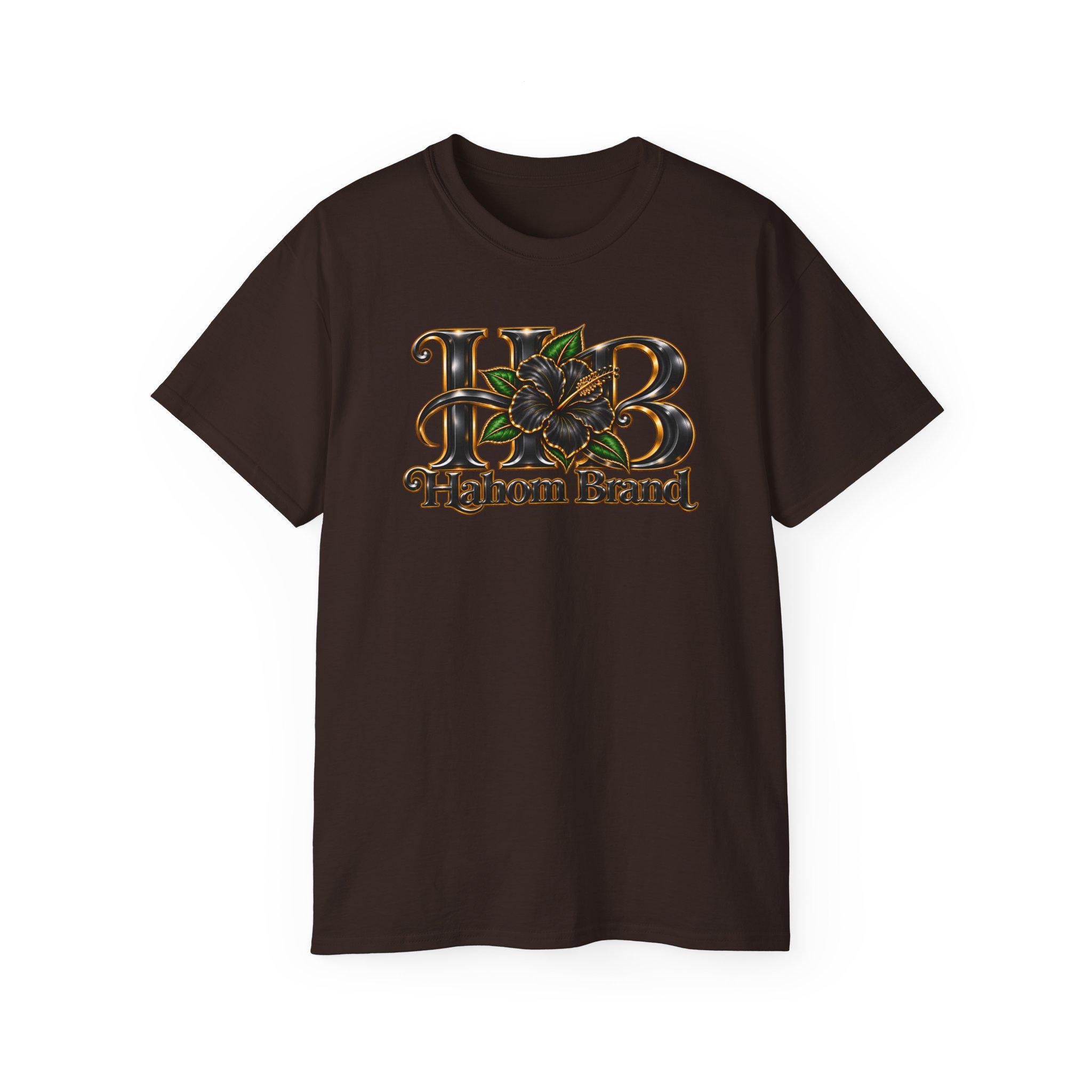 HB Floral Logo Tee | Hahom Brand Graphic Shirt, view 4