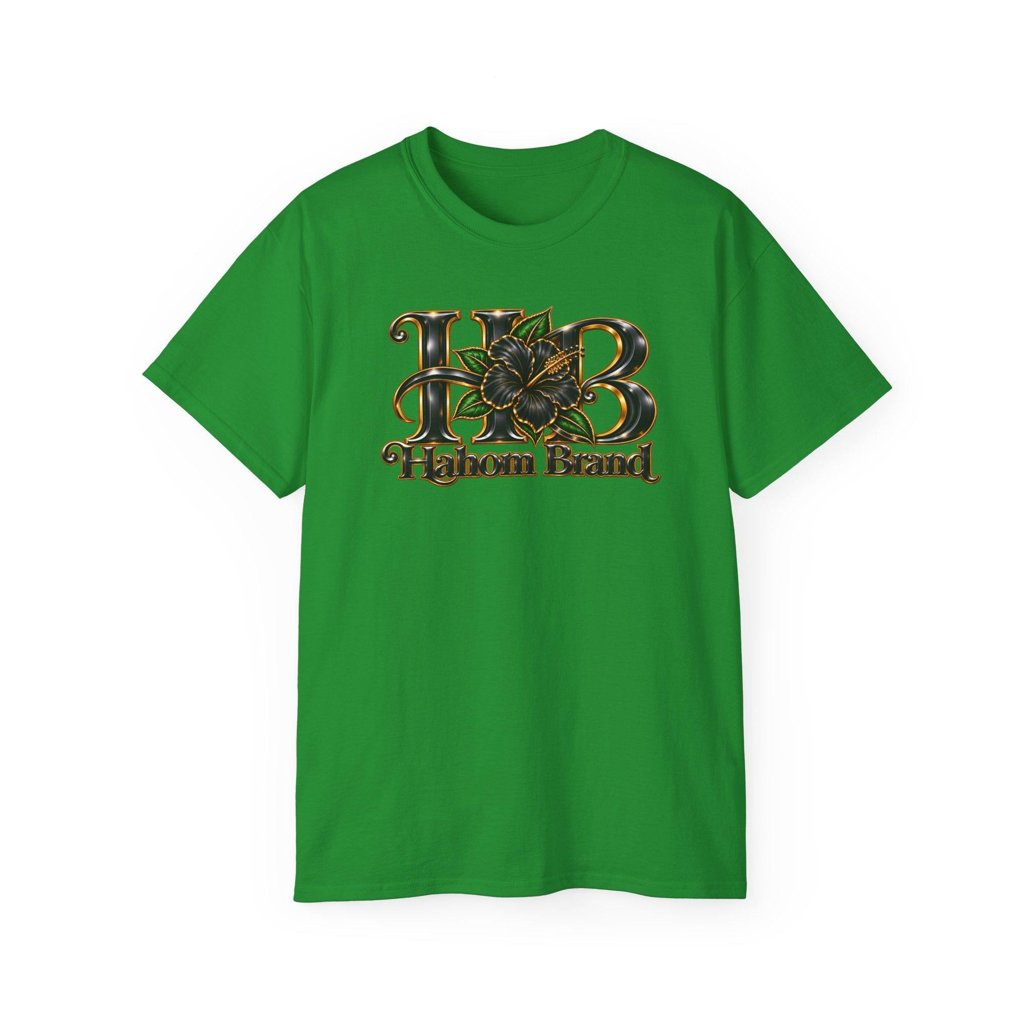 HB Floral Logo Tee | Hahom Brand Graphic Shirt, view 5