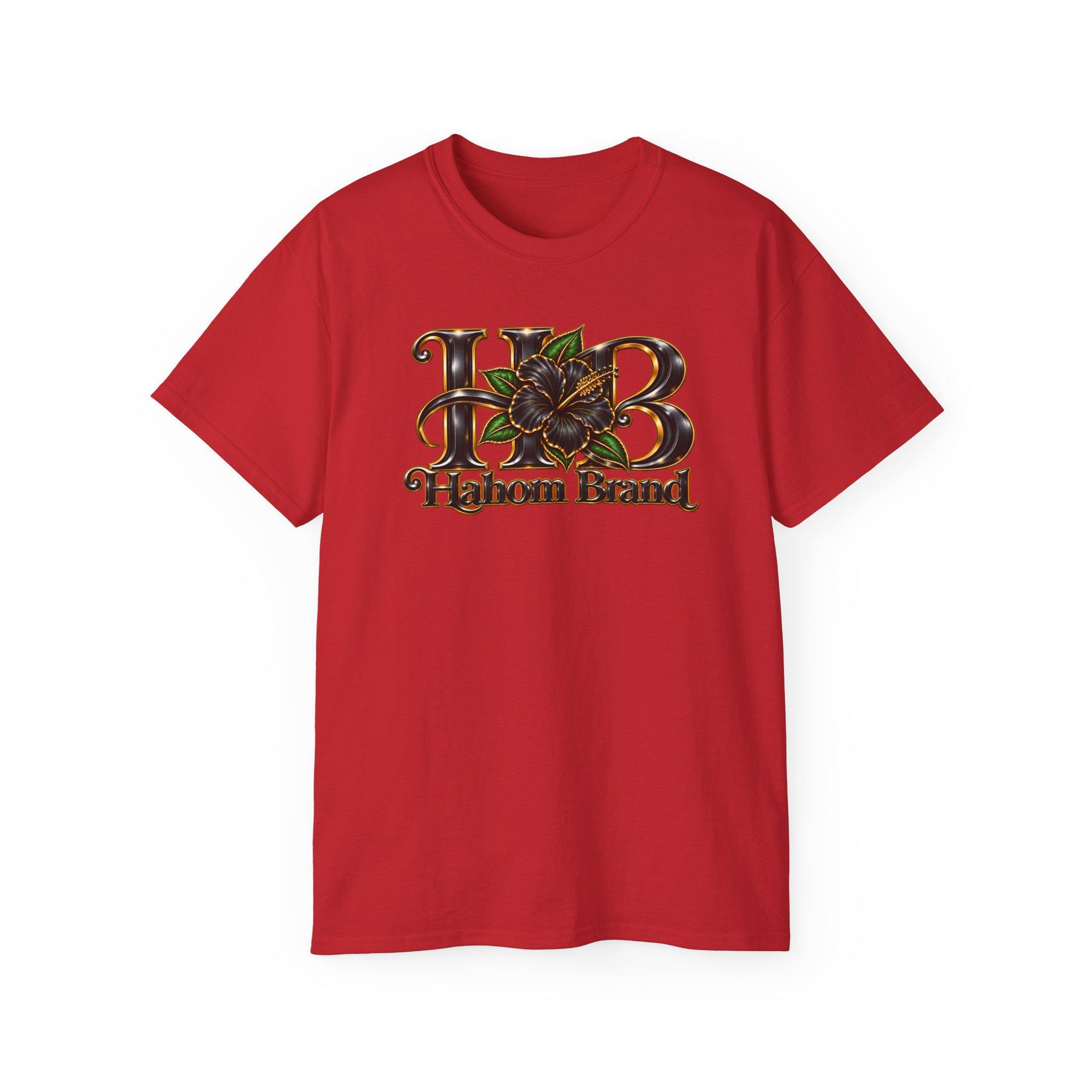 HB Floral Logo Tee | Hahom Brand Graphic Shirt, view 6