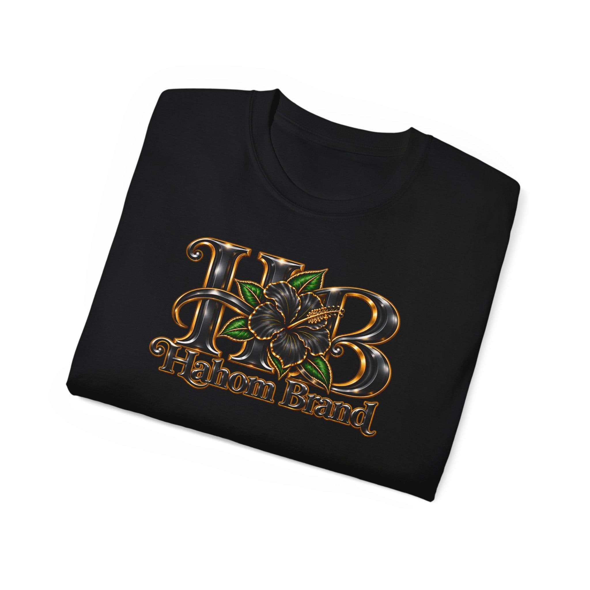 HB Floral Logo Tee | Hahom Brand Graphic Shirt, view 8