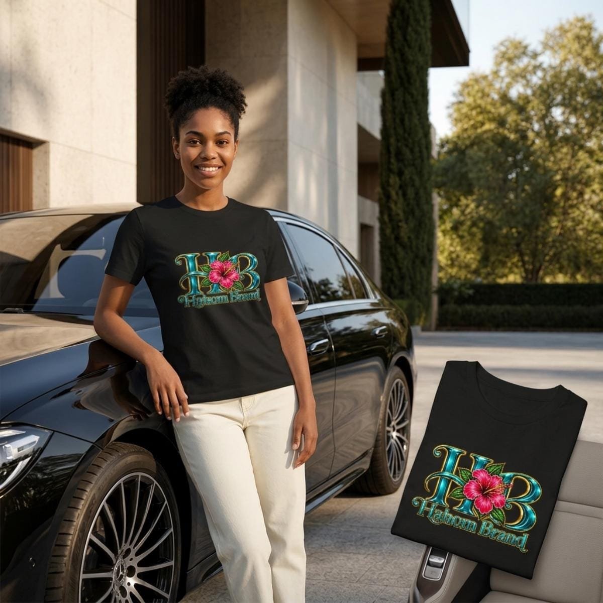 Women's T-Shirt Printed in USA|Comfort Colors C1717 Double DTG