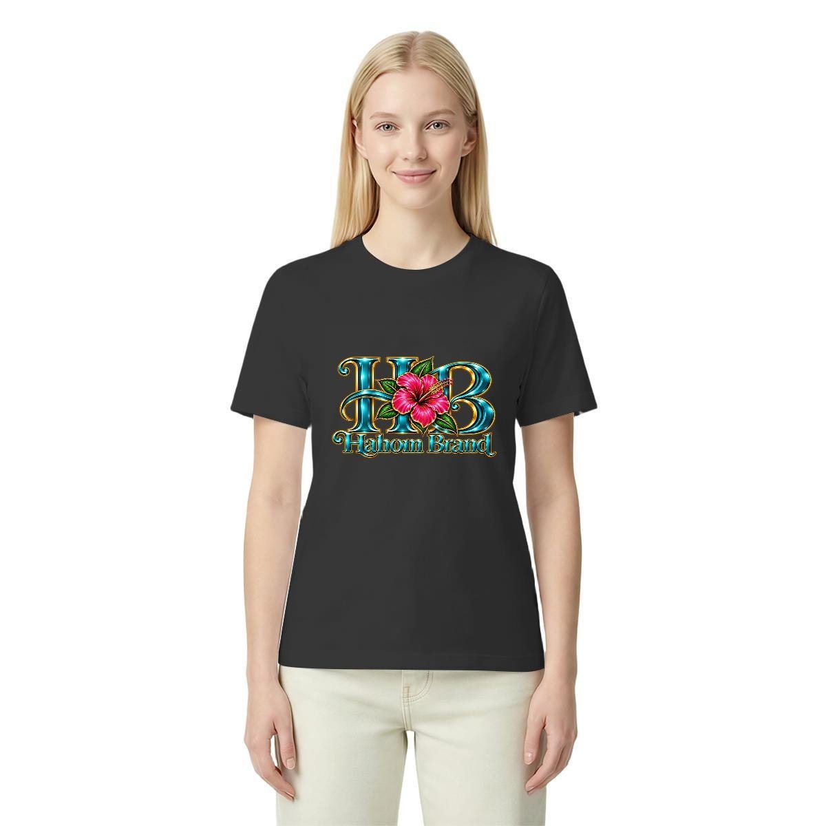 Women's T-Shirt Printed in USA|Comfort Colors C1717 Double DTG, view 3
