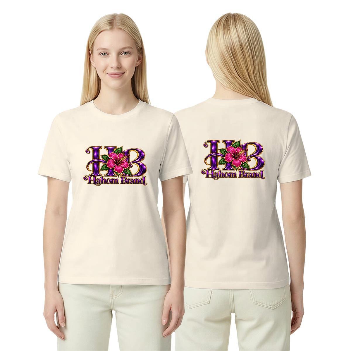 Women's T-Shirt Printed in USA|Comfort Colors C1717 Double DTG, view 3