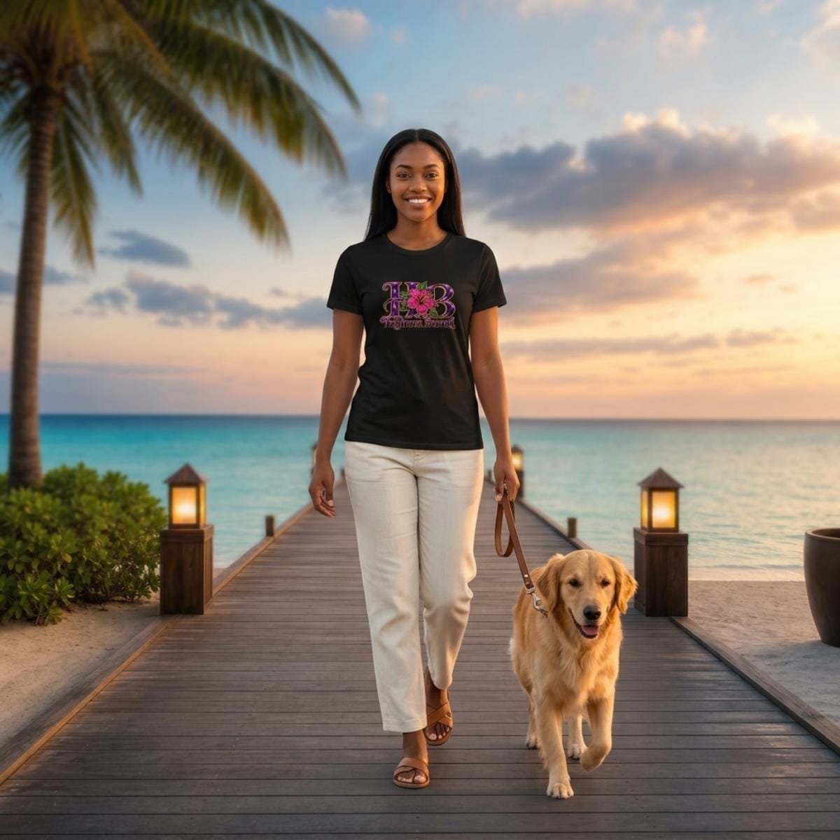 Women's T-Shirt Printed in USA|Comfort Colors C1717 Double DTG, view 4