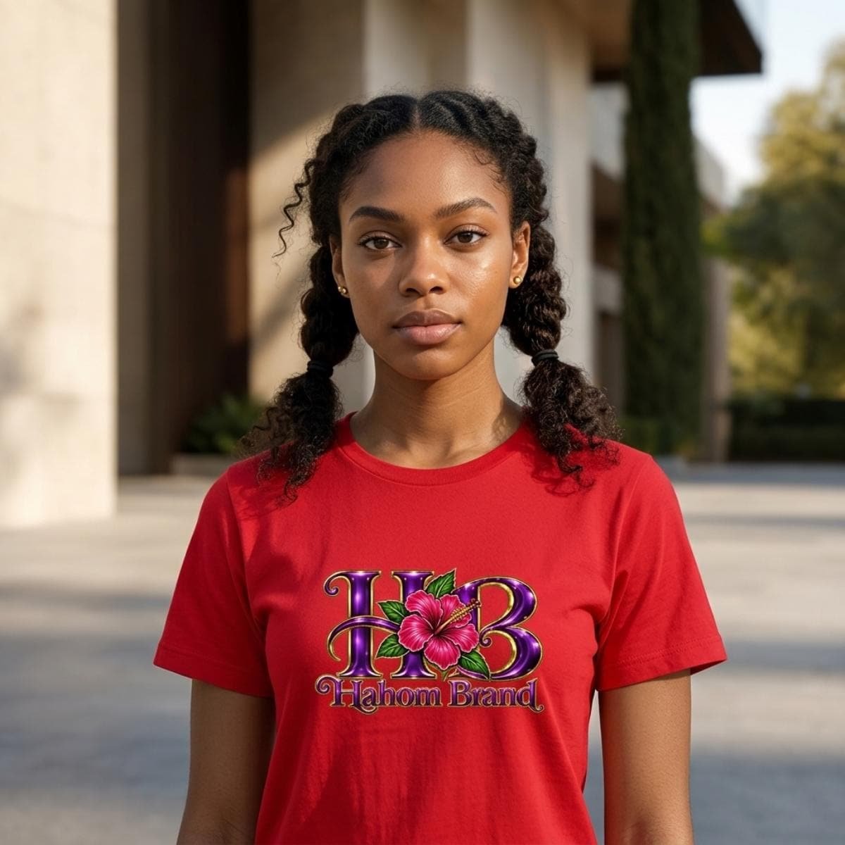 Women's T-Shirt Printed in USA|Comfort Colors C1717 Double DTG, view 5