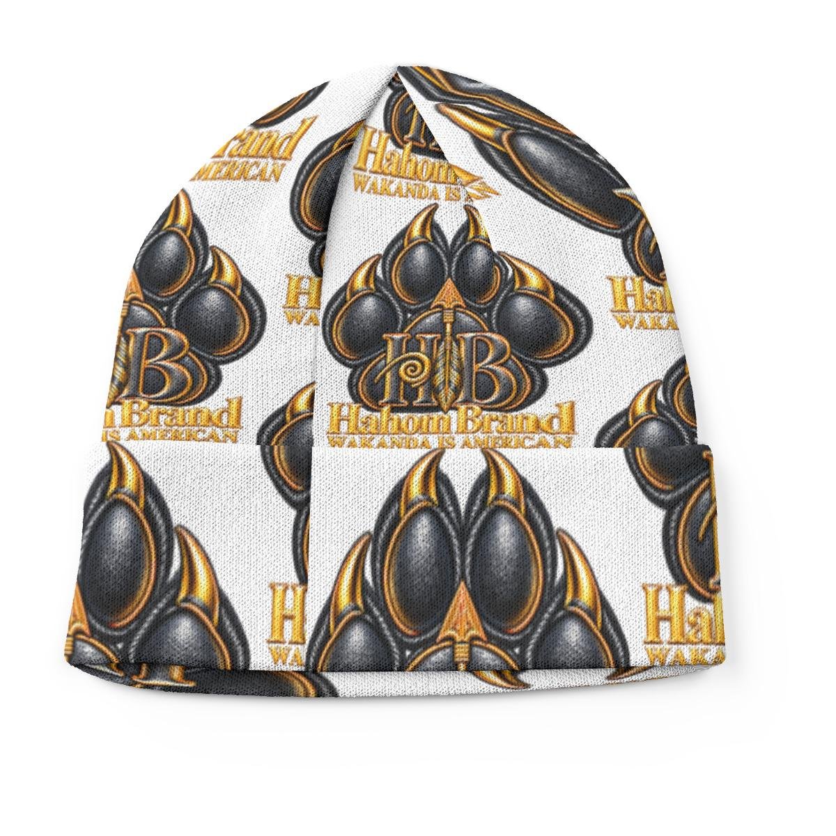 All-Over Print Knitted Hat, view 4
