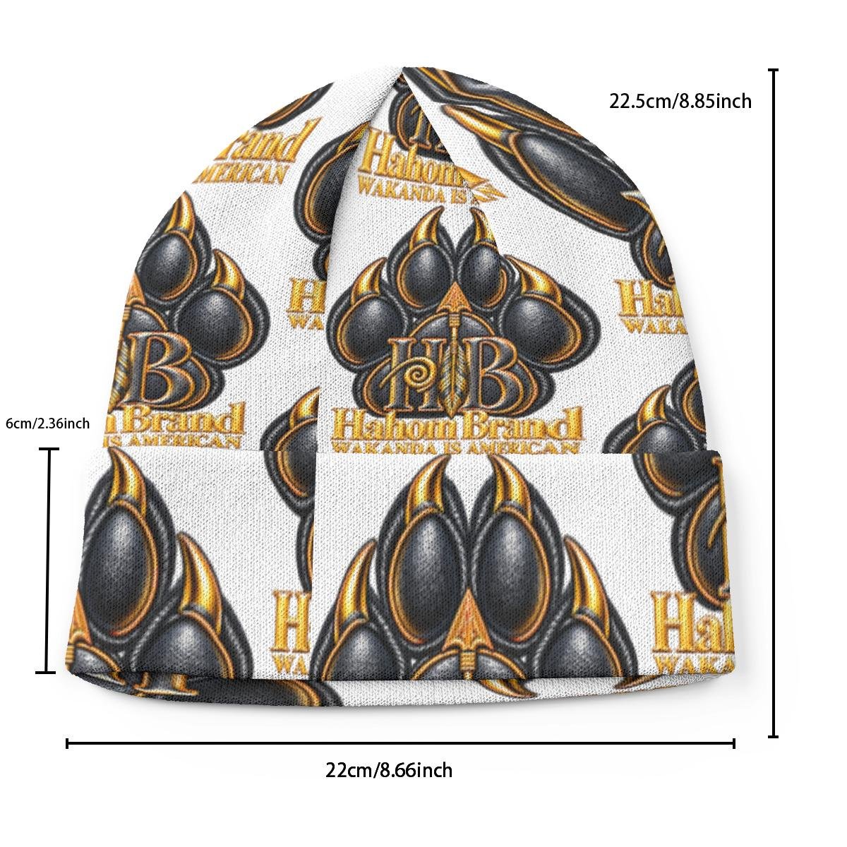 All-Over Print Knitted Hat, view 5