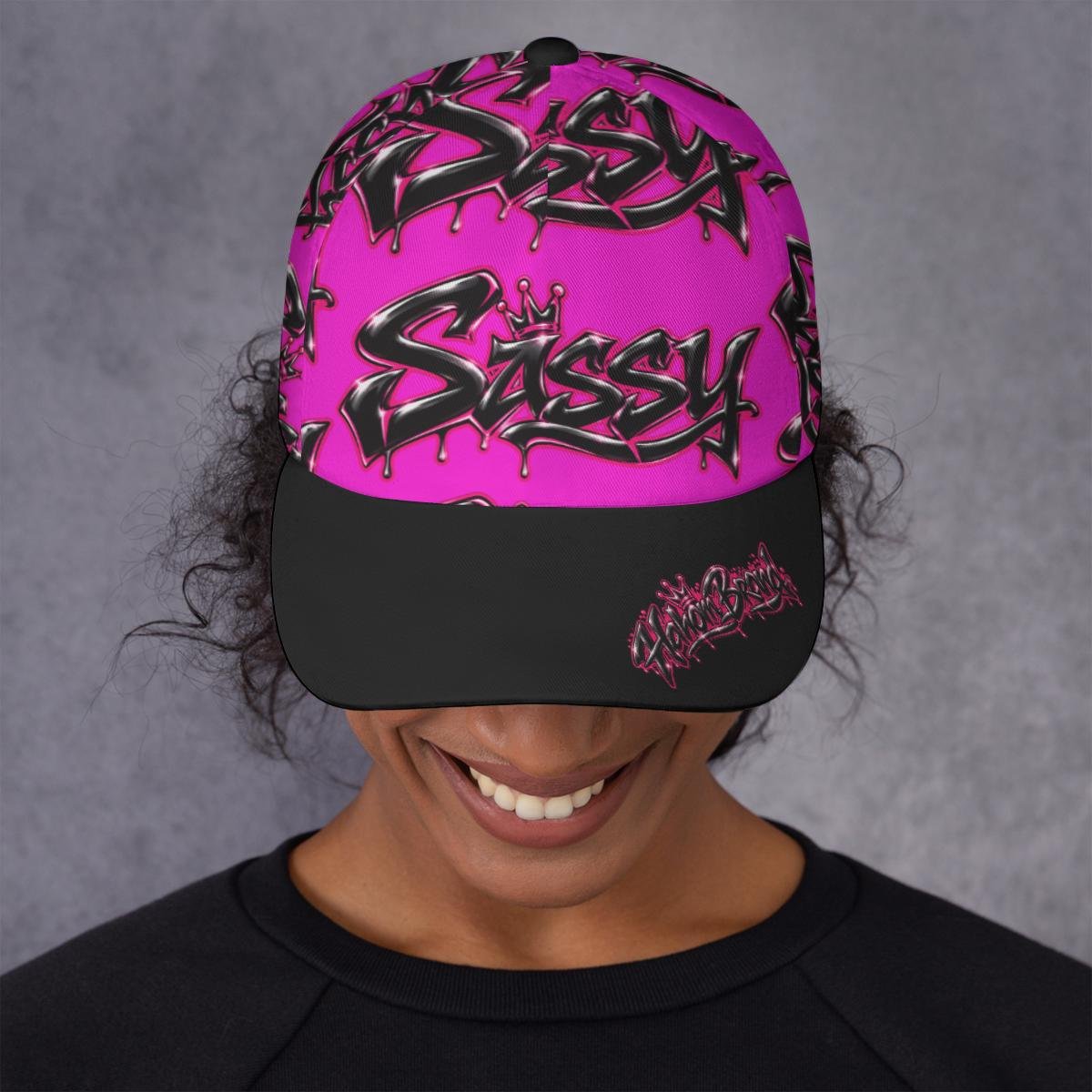 All-Over Print Peaked Cap