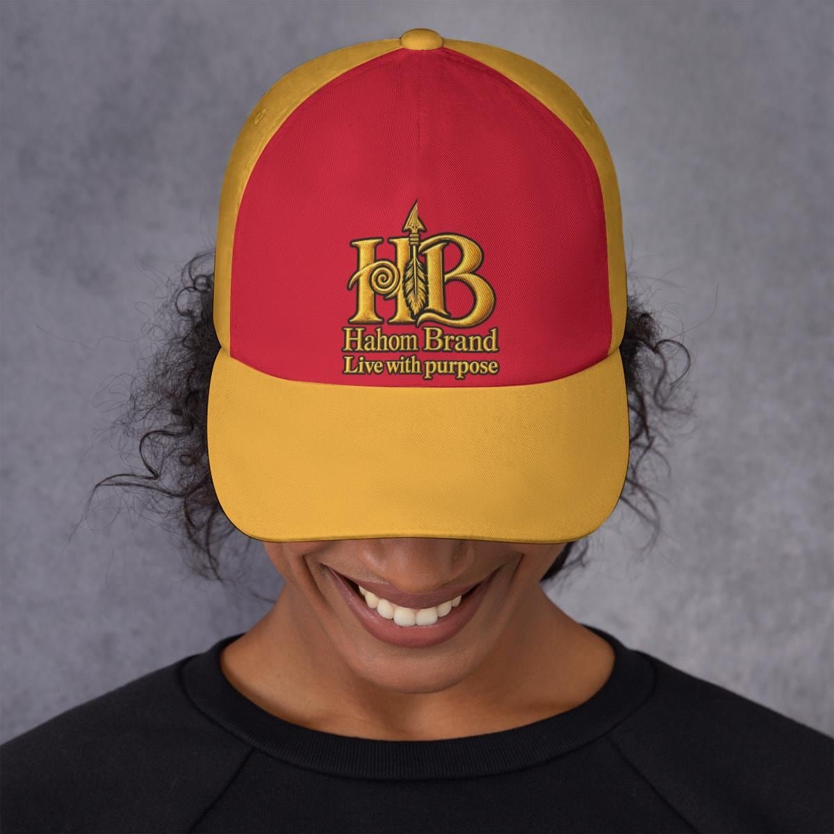 All-Over Print Peaked Cap, view 3