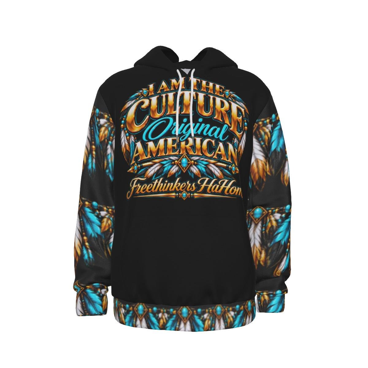 All-Over Print Men's Thicken Pullover Hoodie