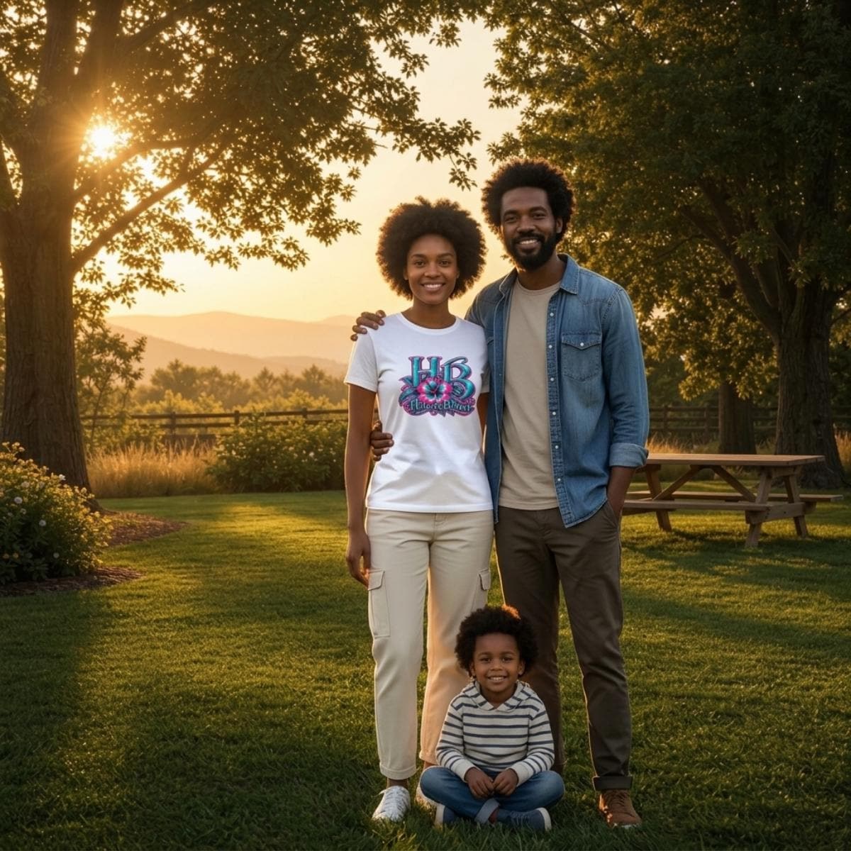 Women's T-Shirt Printed in USA|Comfort Colors C1717 Double DTG, view 6