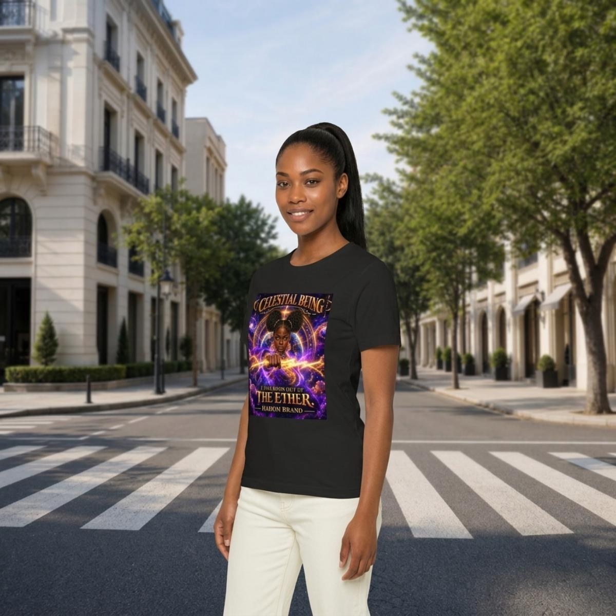 Women's T-Shirt Printed in USA|Comfort Colors C1717 Double DTG, view 1
