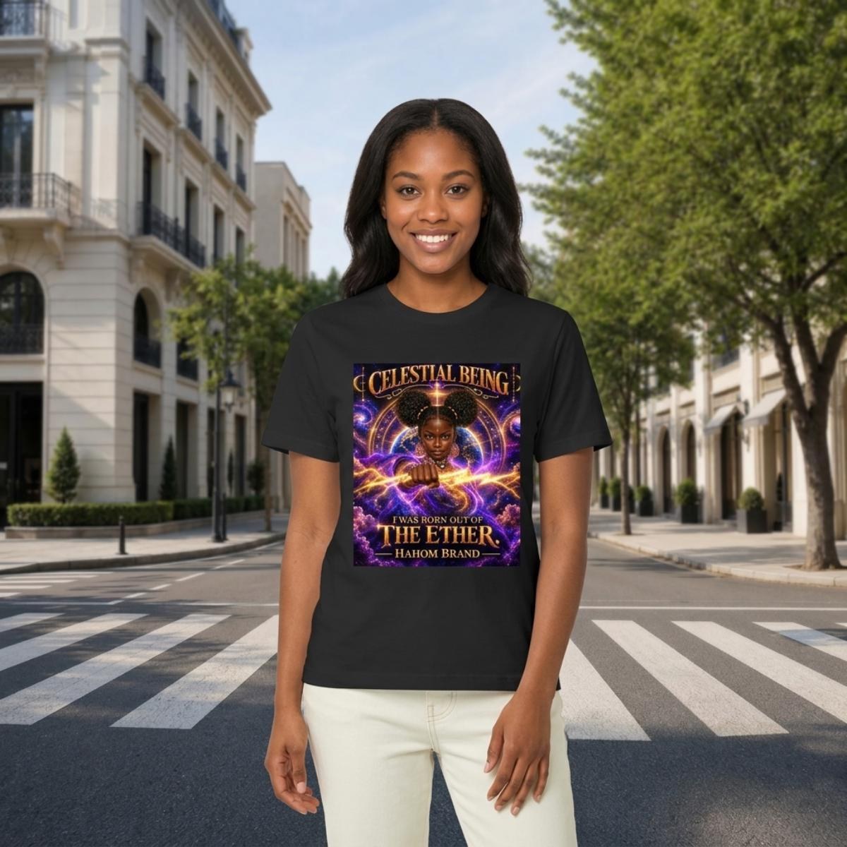 Women's T-Shirt Printed in USA|Comfort Colors C1717 Double DTG, view 2