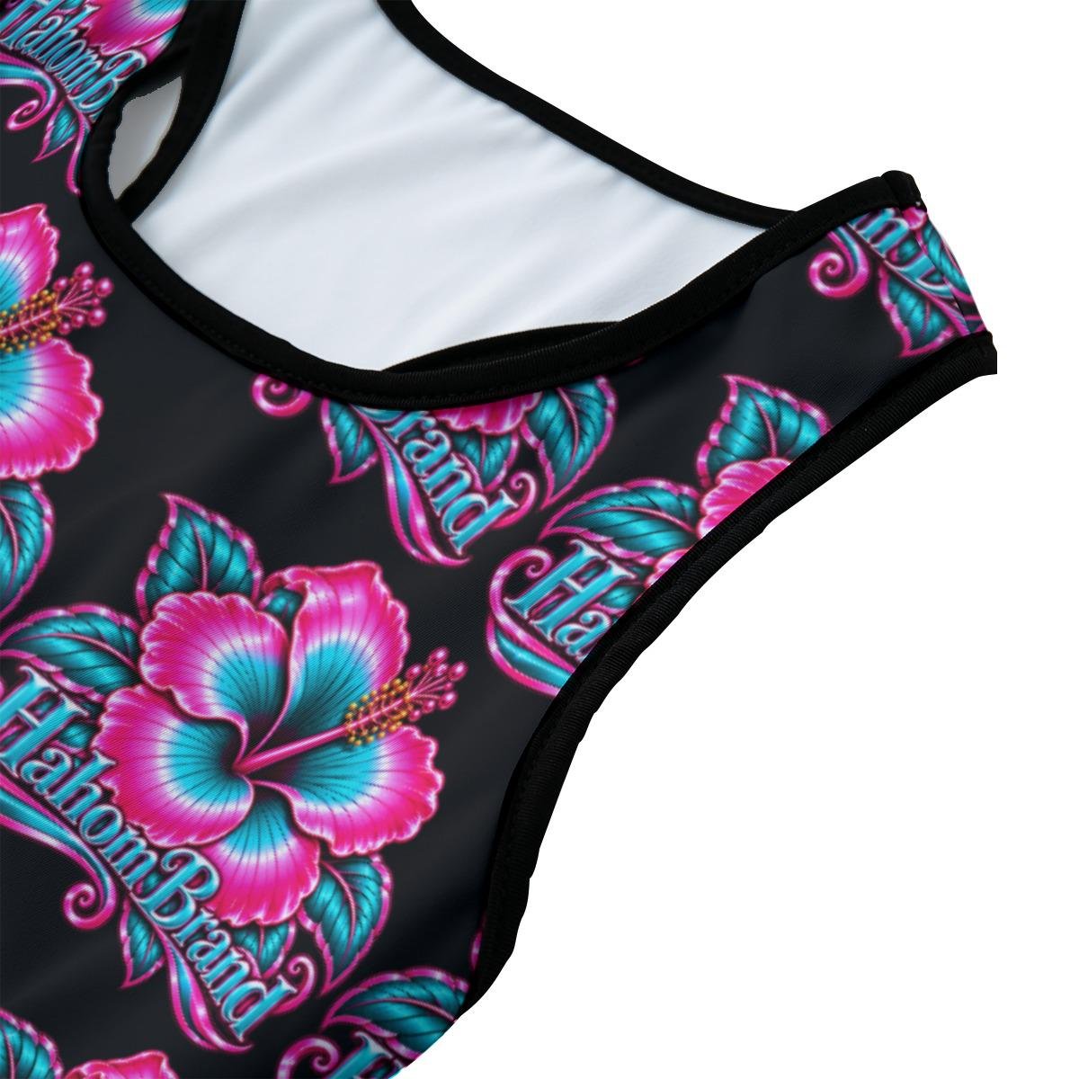 All-Over Print Women's Sports Bra, view 4