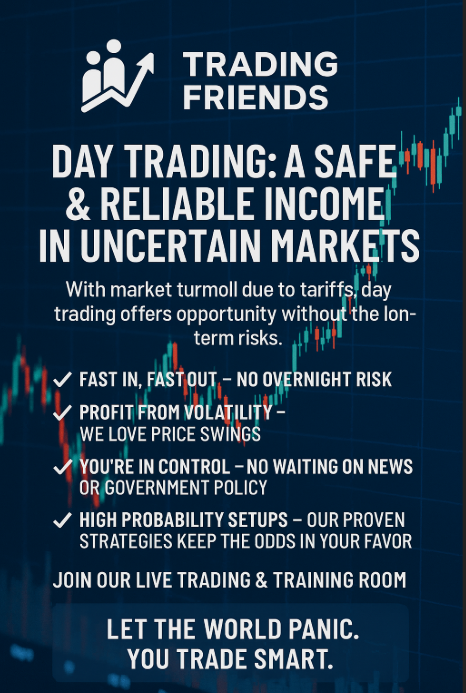 Day Trading: A Safe & Reliable Income in Uncertain Markets