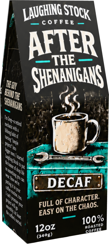 After the Shenanigans coffee box