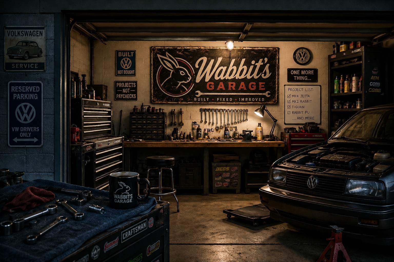 Wabbit's Garage Collection