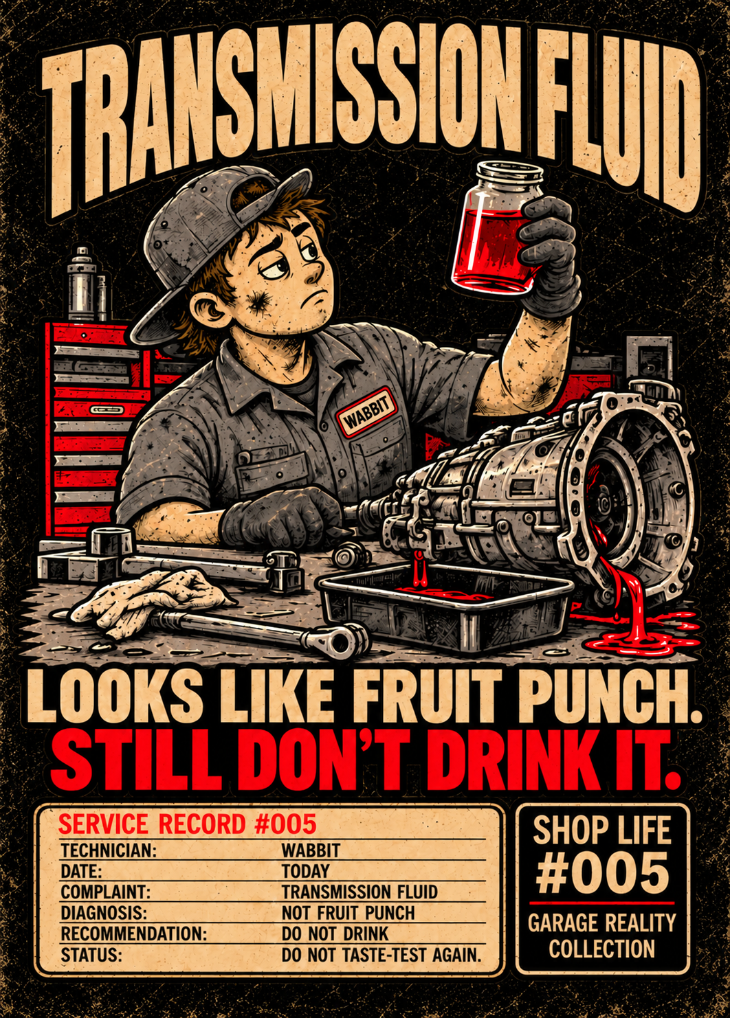 Shop Life: Transmission Fluid, Repair Order 005 artwork