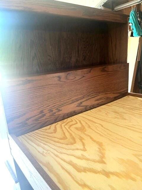 Custom Twin Bunk Bed with Built-In Shelves, detail 5