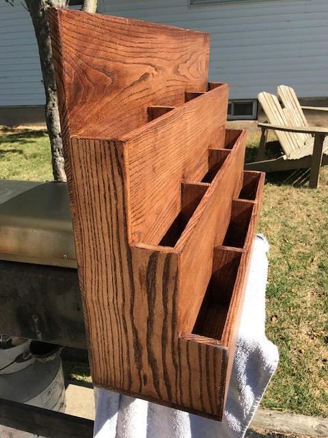 Custom Solid Wood Bookshelf, detail 3
