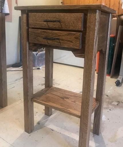 Custom Solid Wood Nightstand
