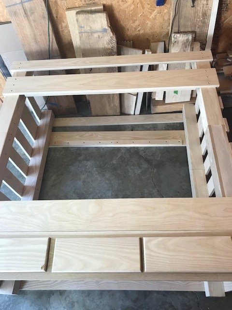 Custom Toddler Bunk Bed with Storage Drawers, detail 3