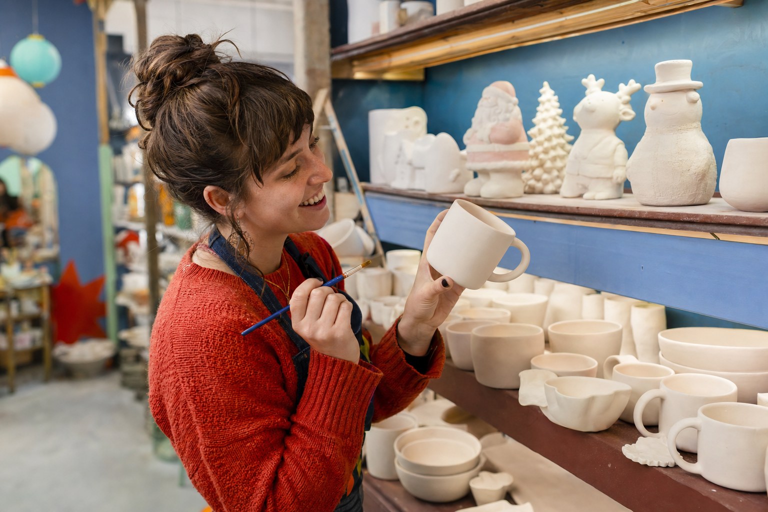 Ready-to-paint ceramics