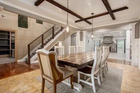 Rockhaven Prizm Builders finished open-plan living and dining space