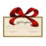 Gift Certificates