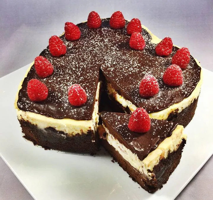 Large Heart Shaped Cheesecake