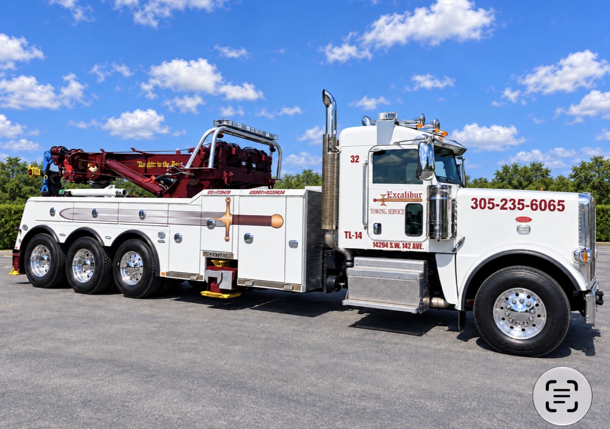 Excalibur Towing Service Corp. tow truck