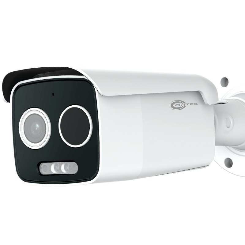 5MP Dual Module IP Visible Light with Built-in Thermal Bullet Camera