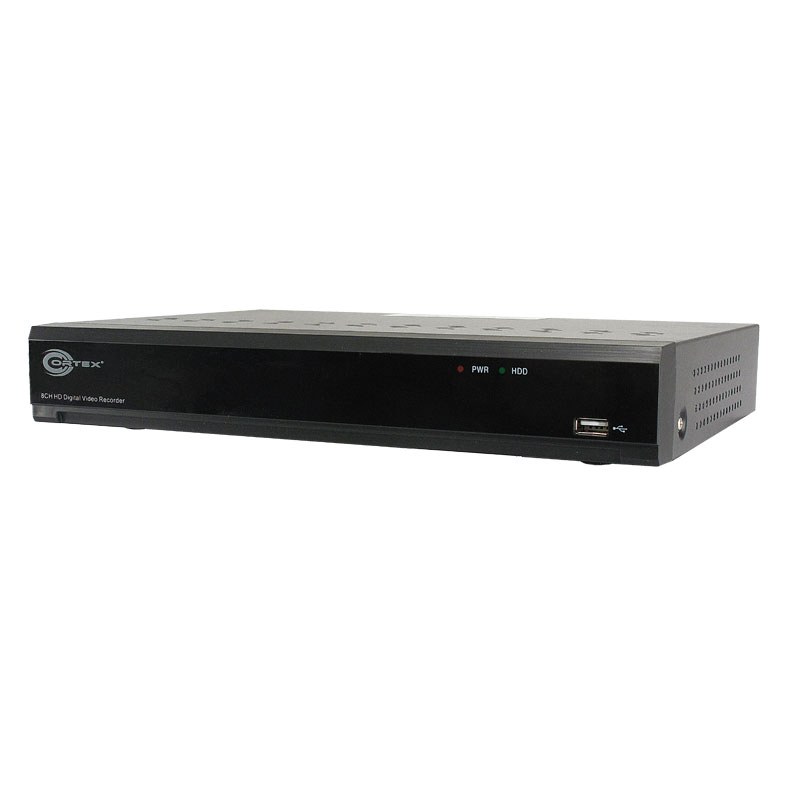 8 Channel + IP Hybrid H.265 DVR for 5MP Lite and 1080p Full HD
