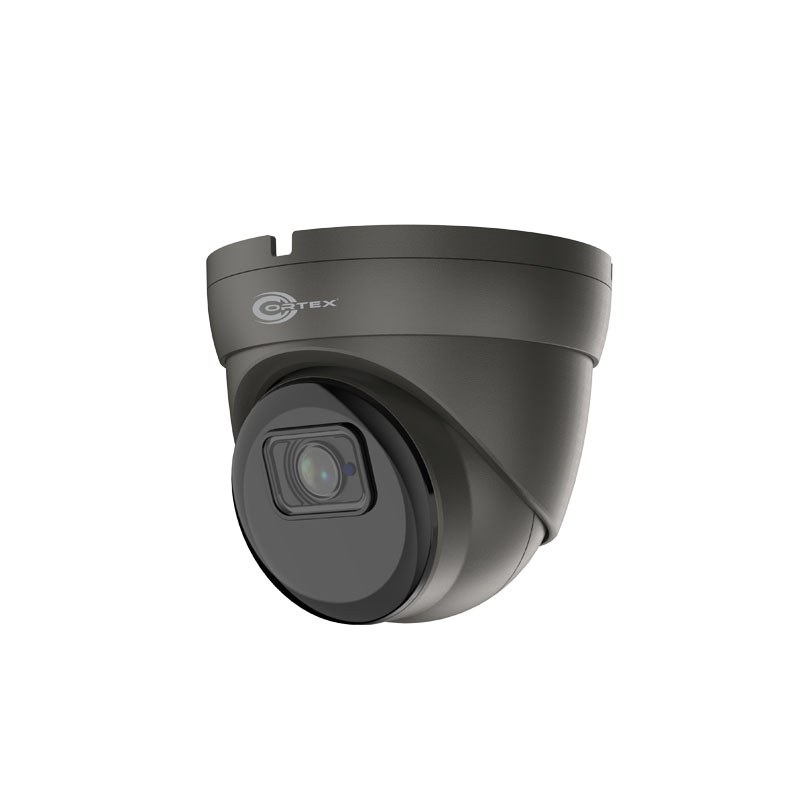 8MP (4K) Gray Outdoor Network Camera with Infrared and 3.6mm Fixed Lens