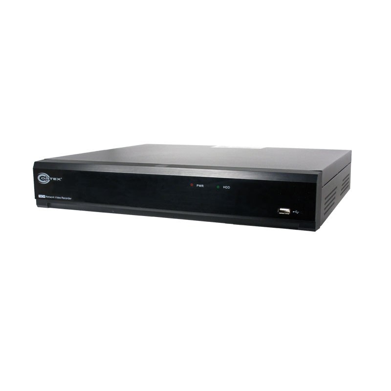 Medallion 16CH Premium H.265 4K NVR with 16 PoE and 4 Hard drive bays