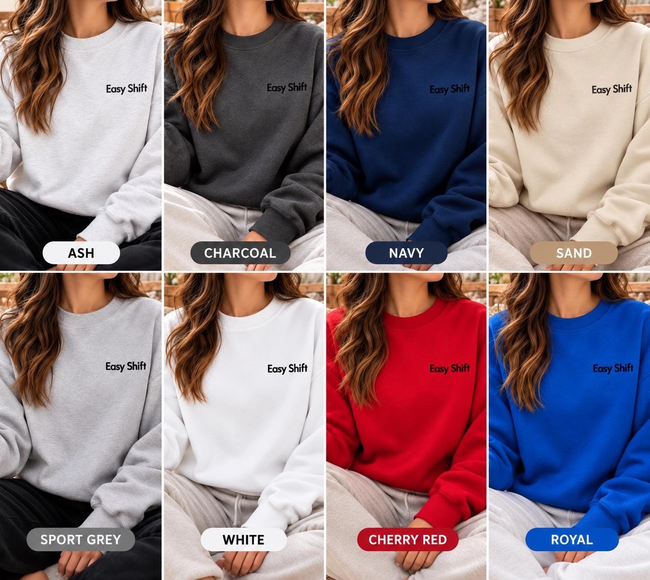 Easy Shift Crewneck detail 7